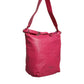 Patrizia Pepe Fuchsia Pink Leather Shoulder Purse Tote Bag