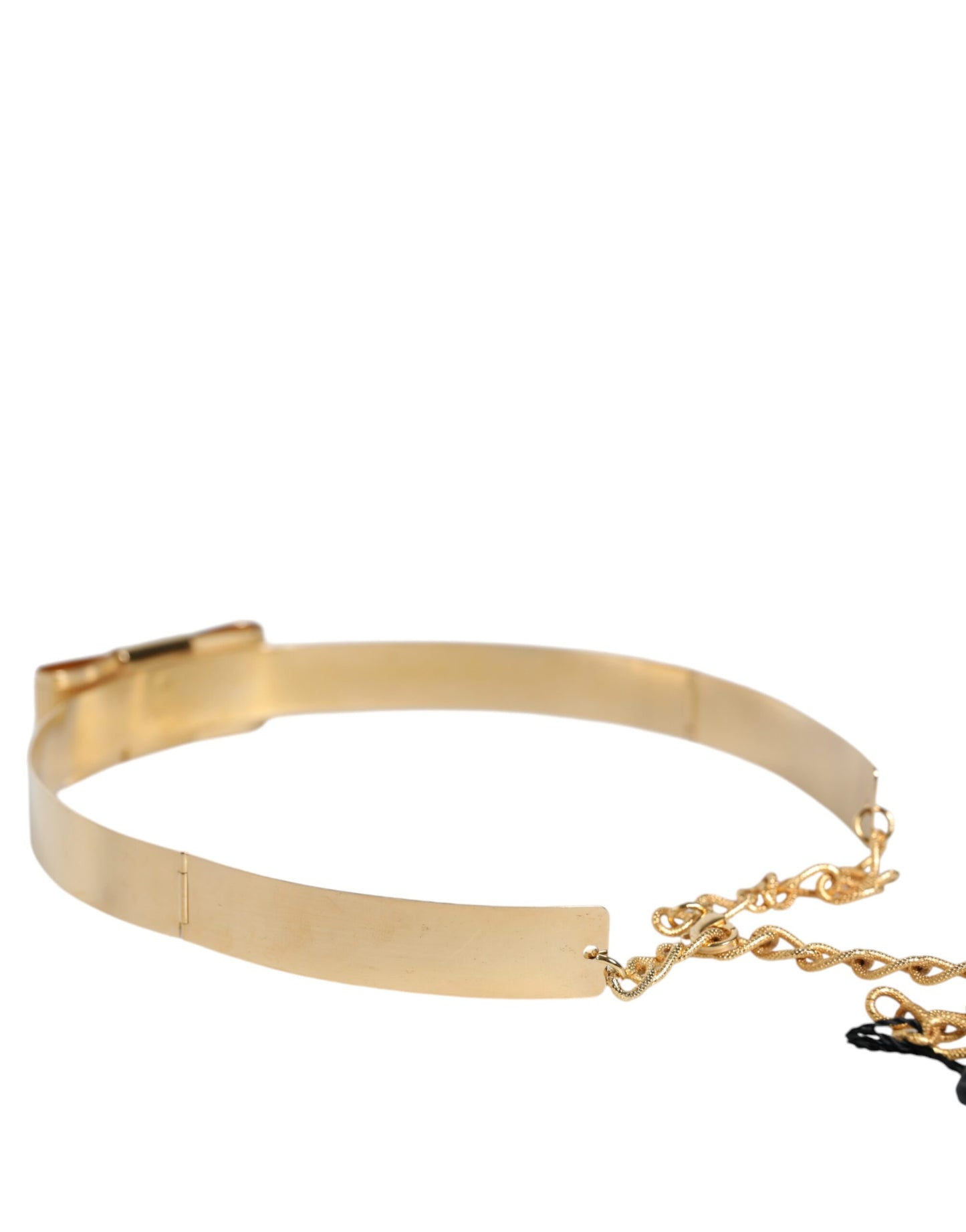 Dolce & Gabbana Gold Brass Adjustable Women Waist Chain Belt