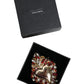 Dolce & Gabbana Gold Tone Brass Sacred Heart Crystal Embellished Brooch