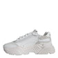 Dolce & Gabbana White Daymaster Low Top Sneakers Shoes