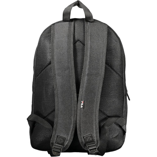 Fila Black Polyester Backpack