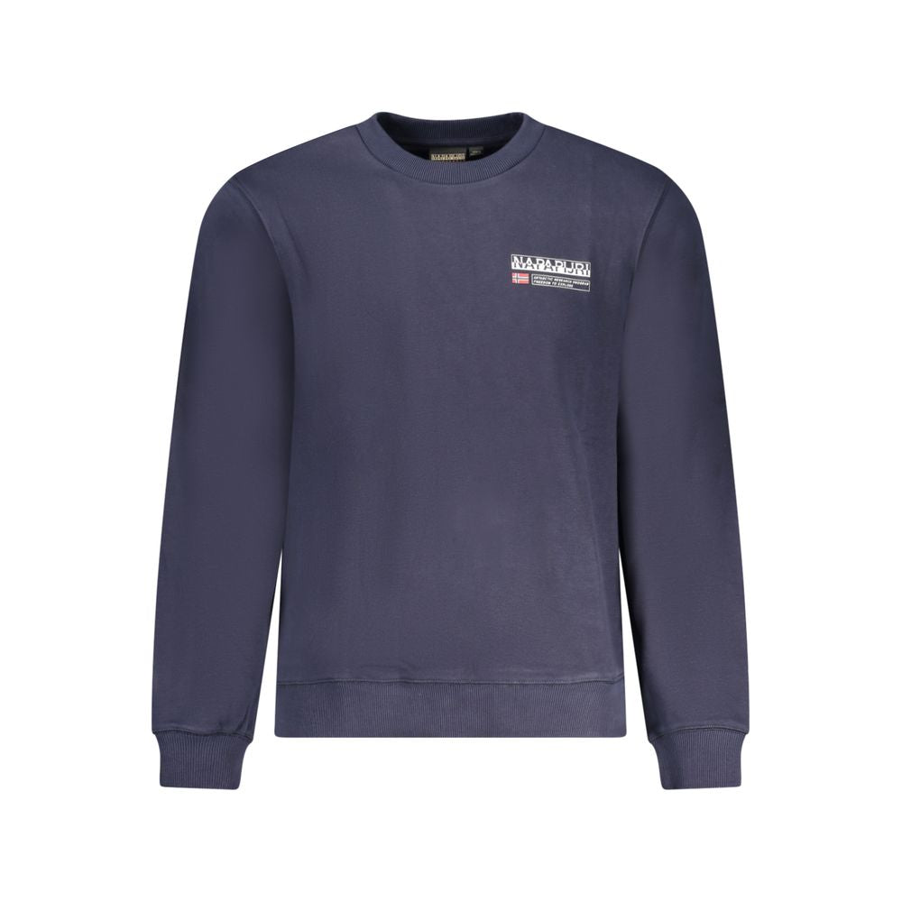 Napapijri Blue Cotton Sweater