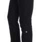 Costume National Svelte Dark Blue Cotton Slim Jeans