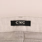 Costume National Chic White Slim-Fit Stretch Jeans