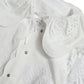 Dolce & Gabbana Elegant White Lace Trim Blouse Top