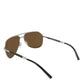 Dolce & Gabbana Sleek Silver Metal Sunglasses for Men