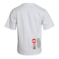 Dolce & Gabbana White Amor Heart Cotton Crewneck Short Sleeve T-shirt