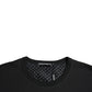 Dolce & Gabbana Black Cotton Round Neck Short Sleeve T-shirt