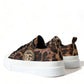 Dolce & Gabbana Elegant Leopard Print Casual Sneakers