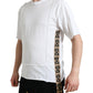Dolce & Gabbana White Logo Crew Neck Short Sleeves T-shirt