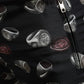 Dolce & Gabbana Elegant Silk Jogging Trousers with Ring Print