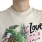 Dolce & Gabbana Elegant Jungle Print Crewneck Sweater