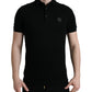 Dolce & Gabbana Elegant Black Cotton Polo Shirt