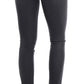 Acht Sleek Gray Slim-Fit Designer Jeans