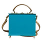 Dolce & Gabbana Multicolor Wood Leather Clutch Shoulder Bag