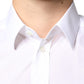 Dolce & Gabbana White Cotton Collared Men Formal Dress Shirt