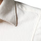 AGLINI Off White Cotton Collared Men Formal Dress Shirt