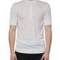 Dolce & Gabbana Off White Cotton Short Sleeves T-shirt