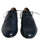 Dolce & Gabbana Navy Blue Leather Derby Dress Formal Shoes