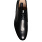 Dolce & Gabbana Black Leather Derby Formal Dress Shoes