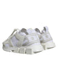 Dolce & Gabbana White Mesh Sorrento Trekking Sneakers Shoes