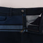 Dolce & Gabbana Chic Blue Denim Mini Skirt