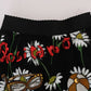 Dolce & Gabbana Embellished A-Line Mid-Calf Skirt