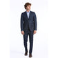 Baldinini Trend Blue Wool Suit