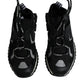 Dolce & Gabbana Black Mesh Sorrento Trekking Sneakers Shoes