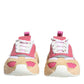 Dolce & Gabbana Multicolor Leather Daymaster Sneakers Shoes