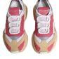 Dolce & Gabbana Multicolor Leather Daymaster Sneakers Shoes