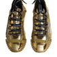 Dolce & Gabbana Metallic Gold NS1 Low Top Sneakers Shoes