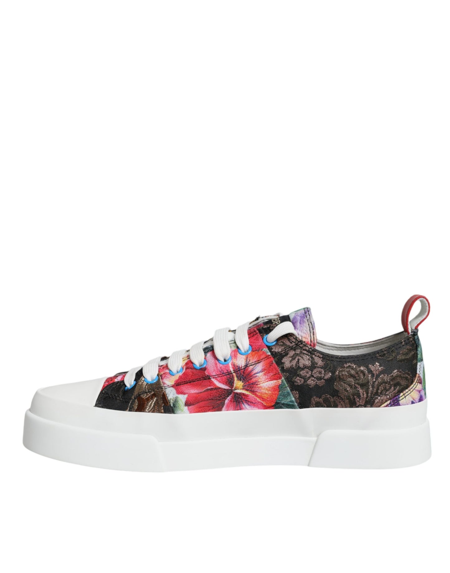 Dolce & Gabbana Multicolor Patchwork Low Top Sneakers Shoes