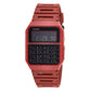 Casio Red Resin Watch