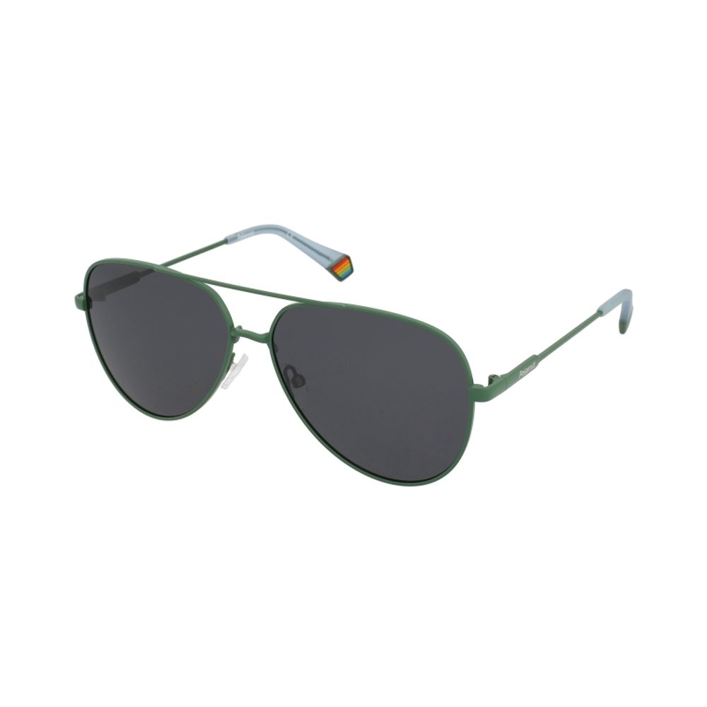 Polaroid Green Metal Sunglasses