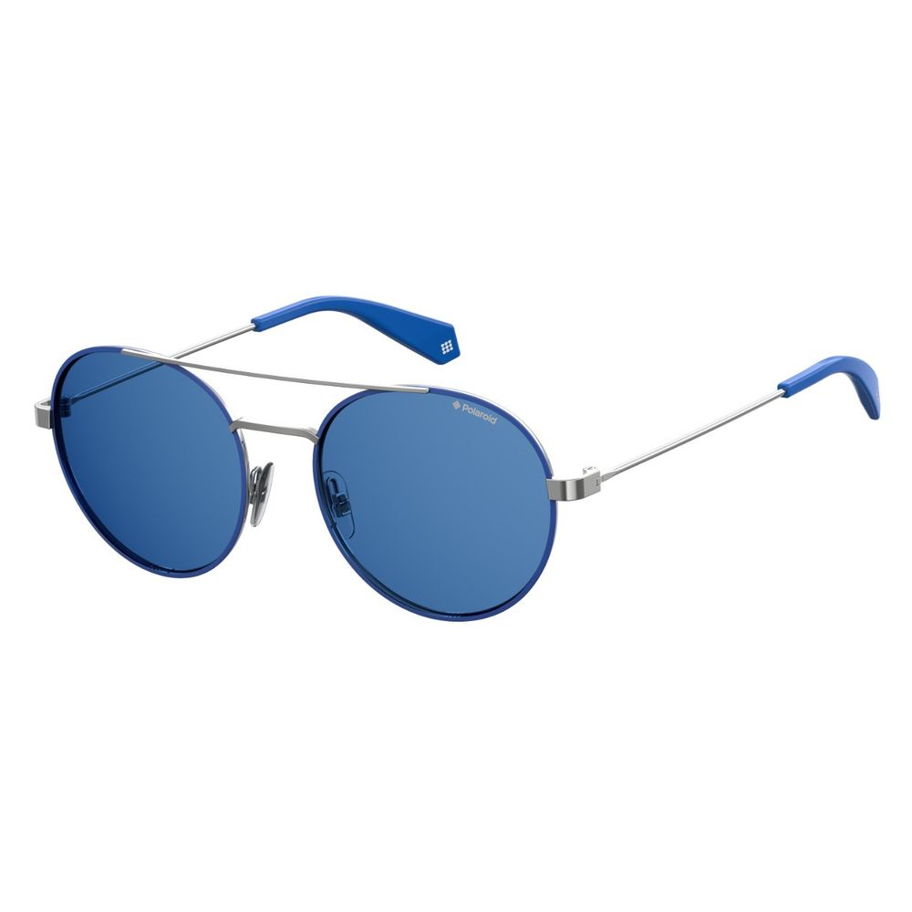 Polaroid Blue Metal Sunglasses