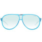 Polaroid Blue Acetate Sunglasses