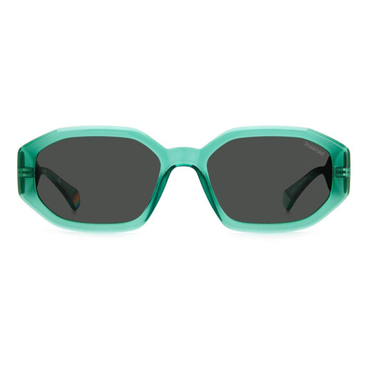 Polaroid Green Polycarbonate Sunglasses