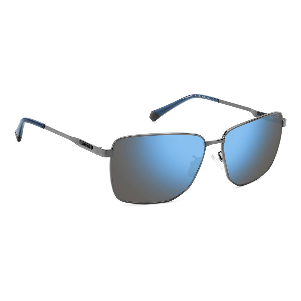 Polaroid Gray Metal Sunglasses