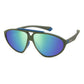 Polaroid Green Rubber Sunglasses