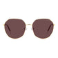 Polaroid Gold Metal Sunglasses