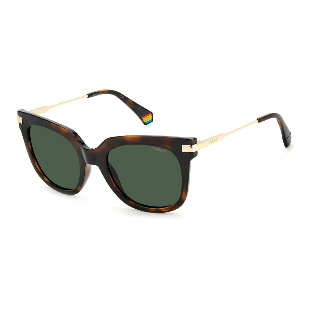 Polaroid Brown Resin Sunglasses