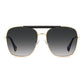 Polaroid Black Metal Sunglasses