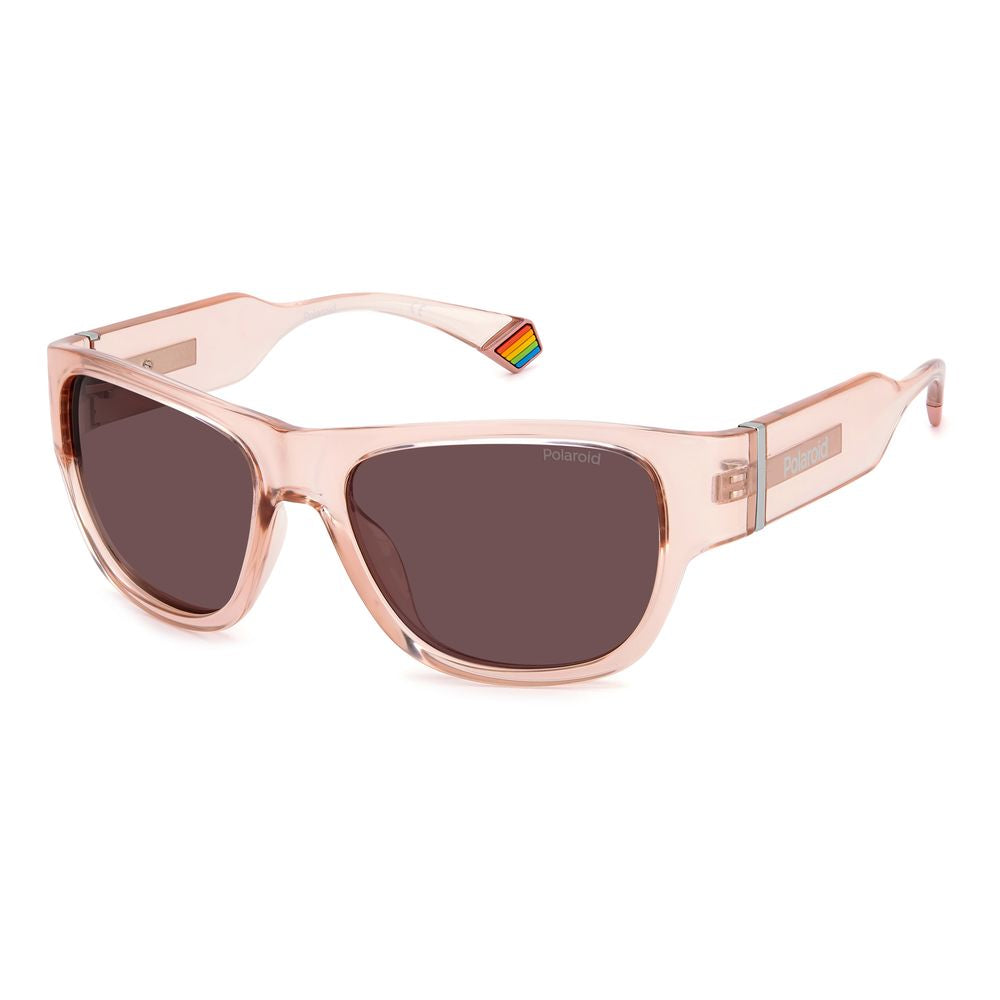 Polaroid Pink Resin Sunglasses