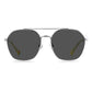 Polaroid Gray Stainless Steel Sunglasses