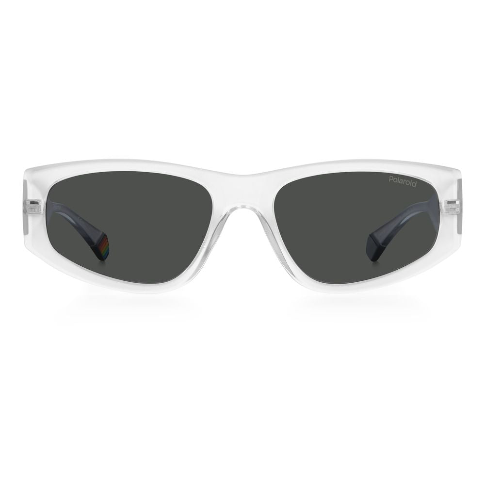 Polaroid Transparent Plastic Sunglasses