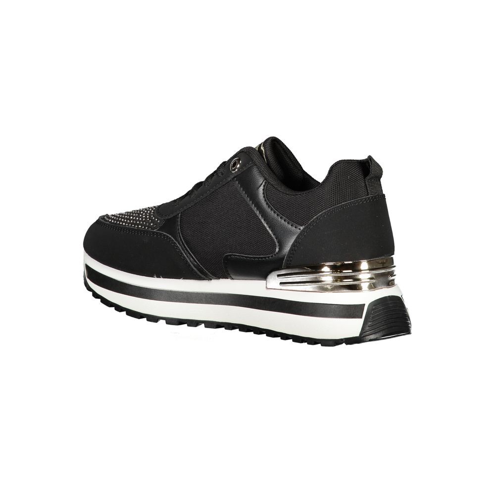 Laura Biagiotti Black Polyester Women Sneaker