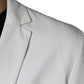 Dondup White Single Breasted One Button Dress Formal Blazer