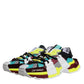 Dolce & Gabbana Multicolor Low Top Space Men Sneakers Shoes