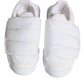 Dolce & Gabbana White Padded Fabric Low Top Sneakers Shoes